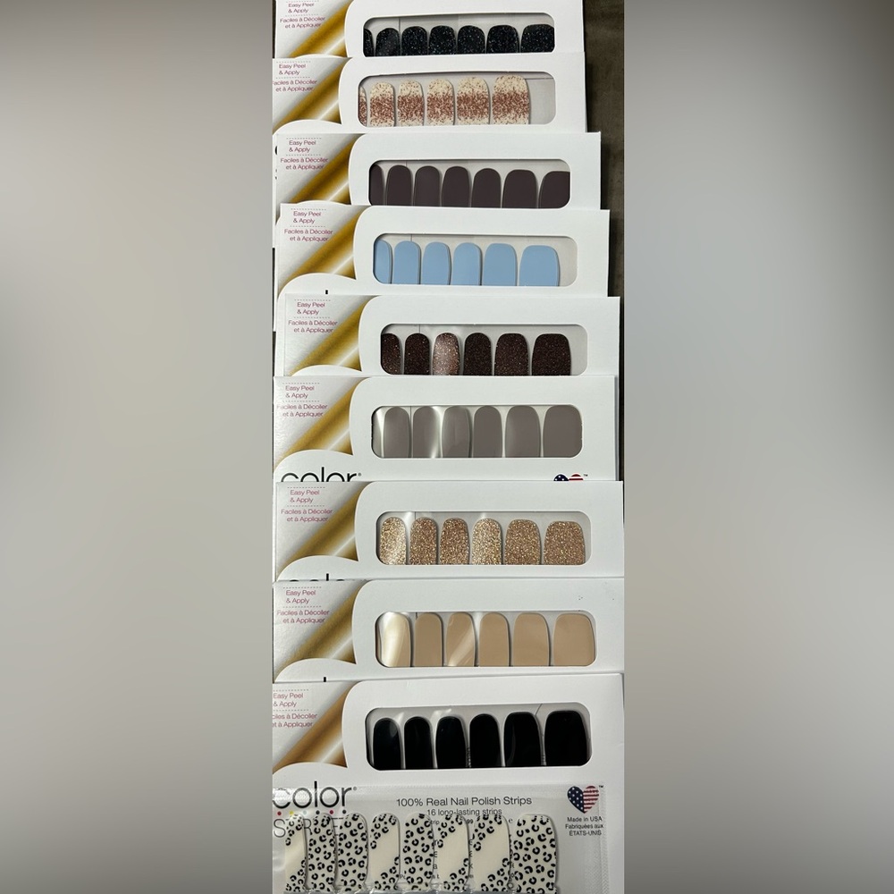 New unopened color street nail polish strips